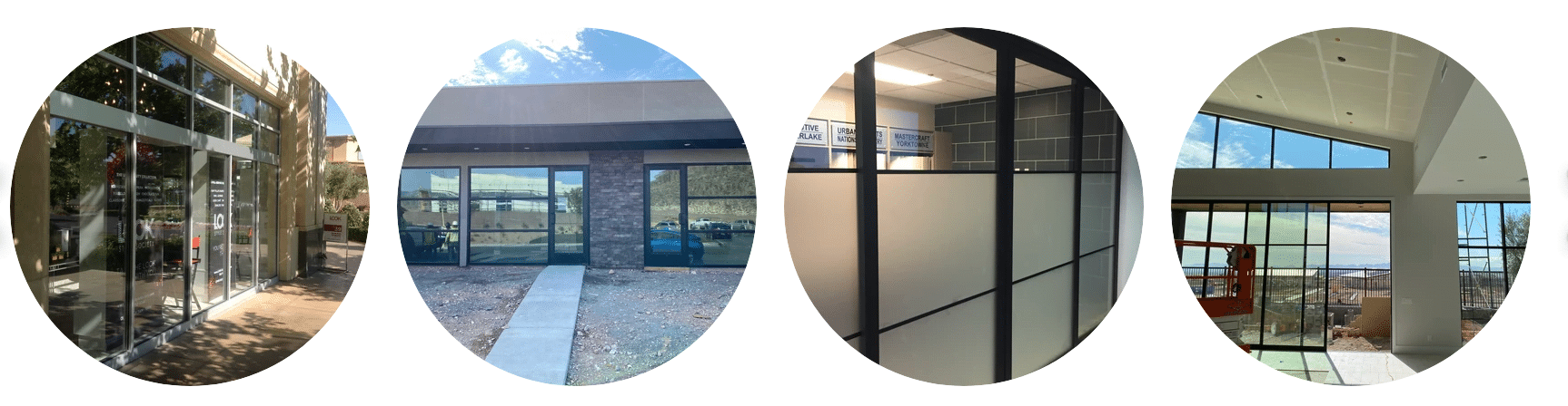 Commercial storefront glass doors Las Vegas